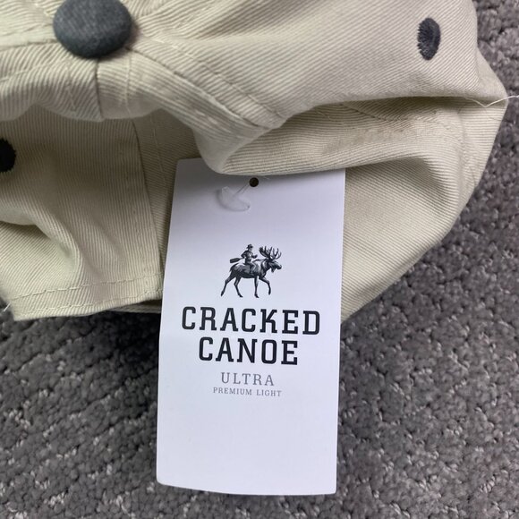 Cracked Canoe Beer Hat Cap Moosehead Lager Beer NWT - Picture 4 of 7